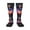 2 Black-1, variant on Chucky At Funny Socks Men Women Boys Kids Adults Novelty Graphic Crew Tube Socks Crazy Design Casual Dress Socks for Sports,Running,Travel