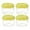 D, variant on Food Storage 2 Round Clear Reusable 35ml Jars with Leakproof Lids for Home Kitchen Organization 4-Pack 4PCS