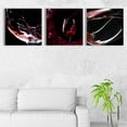 thumbnail image 3 of wall26 Canvas Wall Art Abstract Vintage Wine Cup Pictures Home Wall Decorations for Kitchen Streched and Framed - 12"x12"x3 Panels, 3 of 4