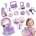 thumbnail image 1 of Jouets de Maquillage pour Enfants avec Rangement Portable pour Jeu de Rôle G79C, 1 of 8