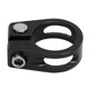 thumbnail image 4 of 2 uds abrazadera para tija de sillín de bicicleta, ligera, elegante, resistente al óxido, Collar de tija de sillín de liberación rápida para bicicleta, color negro, 4 of 10