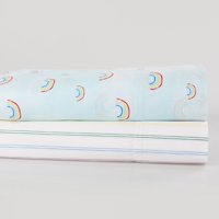 Your Zone Breathable Cotton Rainbow Sheet Sets