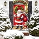 thumbnail image 4 of Decoración Navideña para Puerta | Ideal para Fiestas de Navidad y Año Nuevo En Invierno | 200 X 90 Cm | Tela de Poliéster Resistente | Fácil Instalación | Multicolor | 1 Unidad, 4 of 6