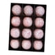 thumbnail image 1 of 12 piezas de adornos navideños de bolas de 8 cm multiusos rústicos para decorar resistentes Rojo Blanco, 1 of 9