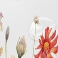 thumbnail image 4 of FREEAMG Herbal Wildflowers Shower Curtain Waterproof Washable Bathroom Shower Curtain Polyester Cloth Fabric Bathroom Decor Set with 12 Hooks, 60 x 72 inches, 4 of 6