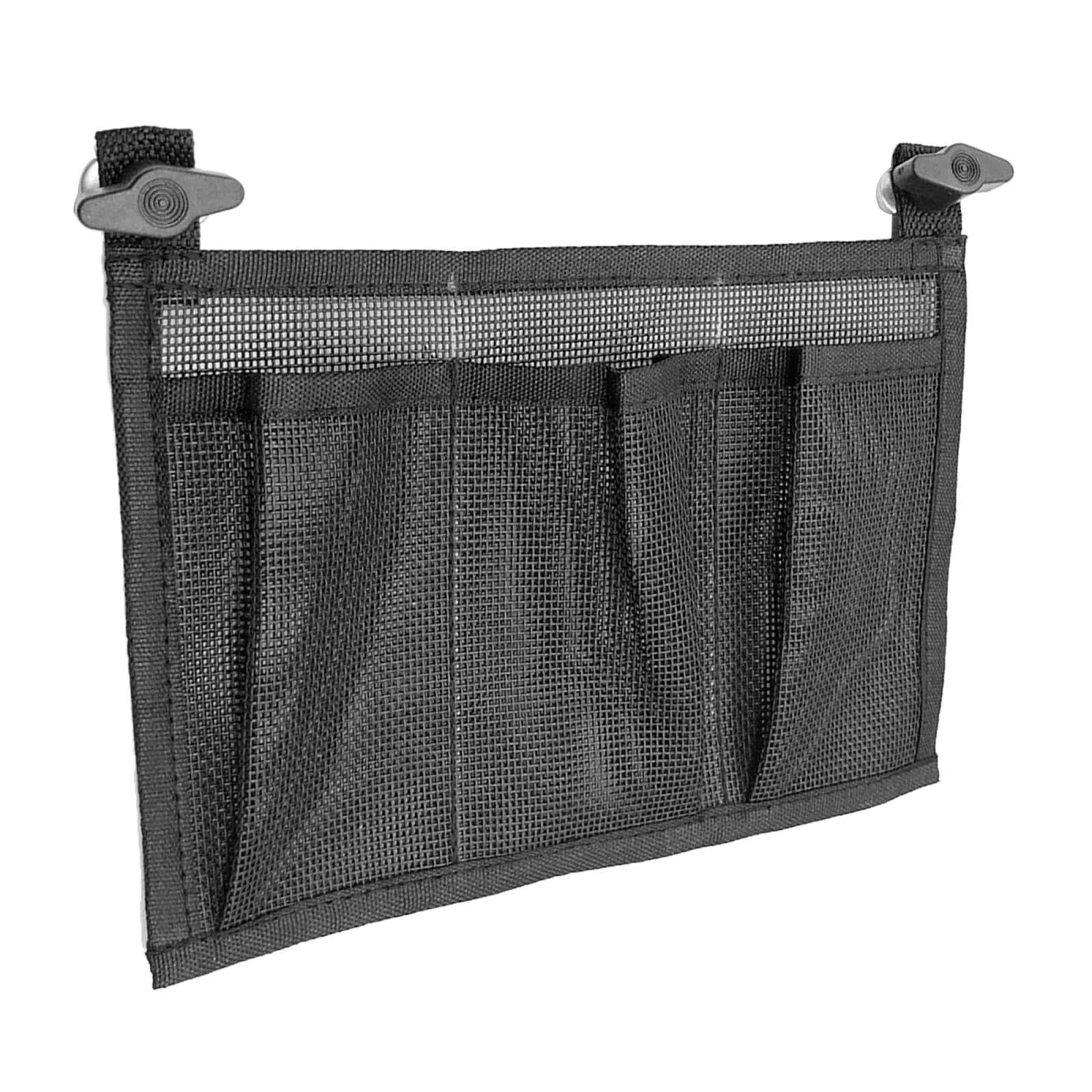 Axioma 2x Nylon Mesh Pouch, Drawstring Bags for Travel, Camping Hammock, Kayak, Fishng Boat Tools Tackles Gear Storage Accessories