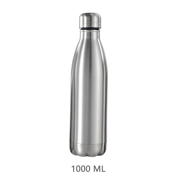 Botella de agua fría y caliente de acero inoxidable para viajes, botellas de bebida deportiva para acampar, taza para beber, botella de agua para senderismo, nuevo