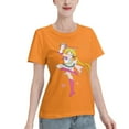 thumbnail image 2 of T-Shirt Basique à Manches Courtes pour Femmes Sailor Moon Lièvre Lunaire, 2 of 6