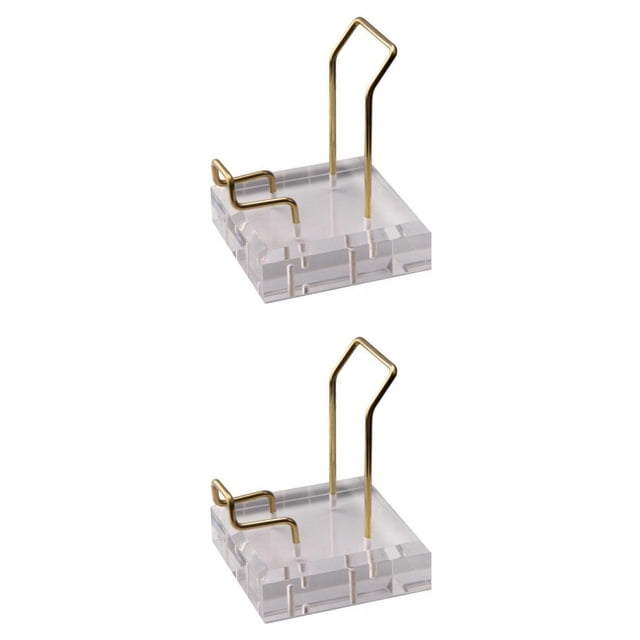 2 soportes de exhibición para minerales, , roca, muestras, coleccionables, soporte para piedras Zulema espesar soporte de exhibición