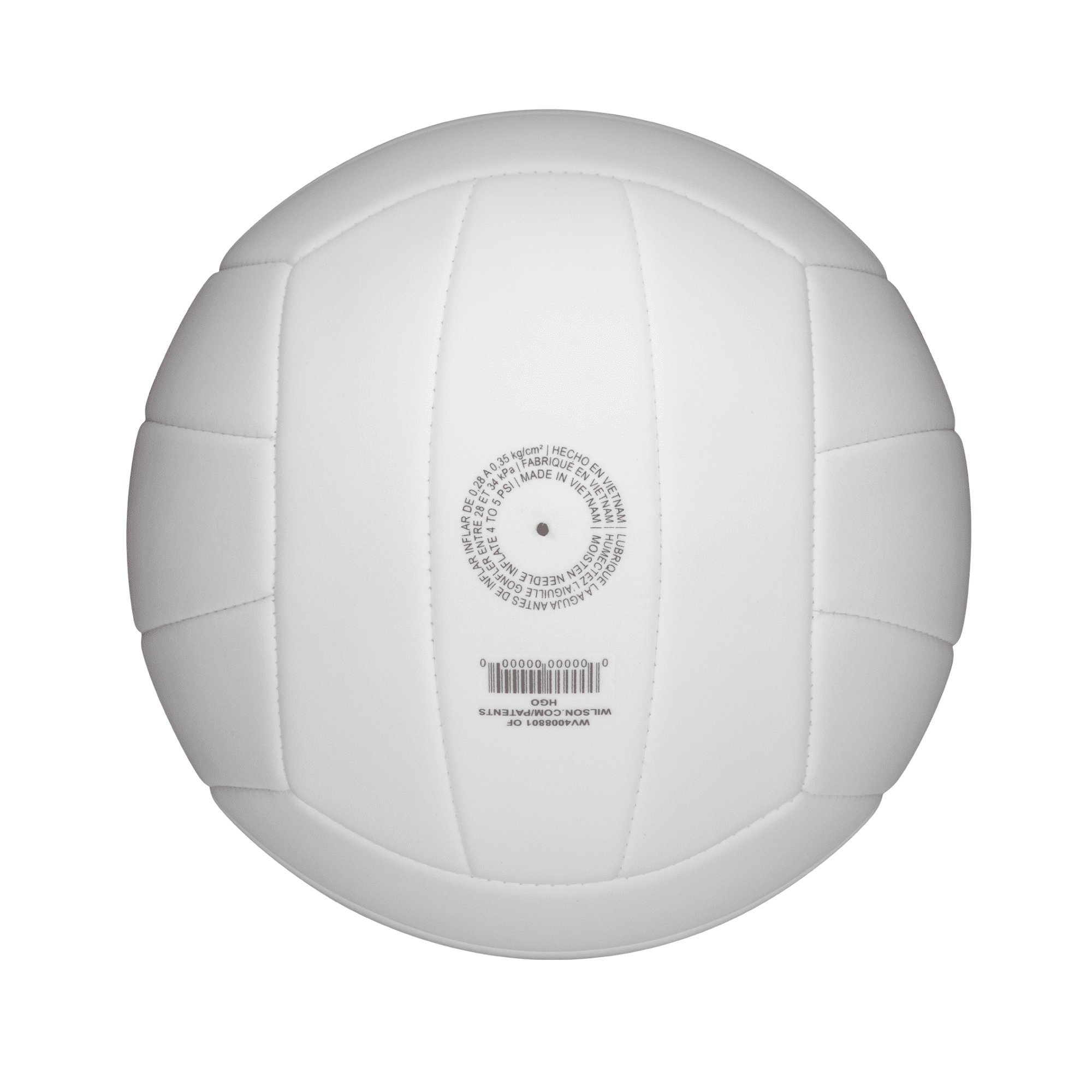 (2 pack) Wilson Softplay Recreational Volleyball - White, Official Size
