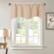 thumbnail image 1 of Nvzi Solid Blackout Curtain Valance for Kitchen/Bedroom Rod Pocket Scalloped Valance Short Curtain Panels (52x18,Beige), 1 of 5