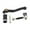 Black, variant on DYNWAVECA Gear Shifter Shift Lever Pedal Brake Pedal Foot Levers Kit Replacement Assembly High Performance Brake Lever for Vmax 1200 Black