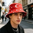 thumbnail image 6 of 2026 New National Flag Bucket Hat, Unisex Breathable Sun Protection Hat, Packable Wide Brim Fisherman Cap for Soccer Fans Outdoor Hiking Travel, 6 of 6