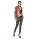 thumbnail image 4 of Pantalones Elásticos Leather con Bolsillos para Mujer, 4 of 4