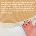 thumbnail image 6 of Premium Cotton Rope Area Rug for Cats Soft Durable and Stylish Home Accent Cat Scratching Rug Washable Round Vintage Reversible Woven Tassel Rug Easy Clean Multiple Sizes, 6 of 8