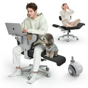 NEWTRAL FF-DG Ergonomic Chair, Freedom-X Multi-Posture Chair with 8-Level Adjustable Armrests, Dark Grey