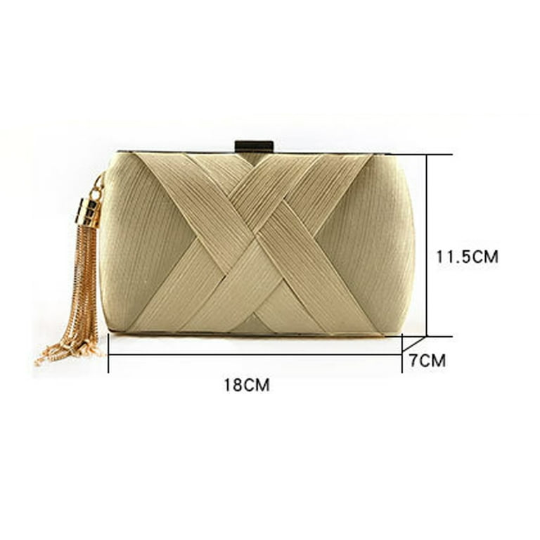 Tassel Fashion Ladies Clutch Bag Shoulder Handbags Female Party Wedding  Evening Bag For Phone Purse