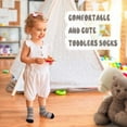 thumbnail image 2 of Toddler Grip Socks 12 Pairs Non Slip Baby Socks Cute Crew Anti Skid Socks for 0-7 Years Baby Boys Kids (02 Dinosaurs,5-7 Years), 2 of 5