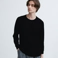thumbnail image 3 of Men's Refined Cotton Crewneck Sweatshirts and Pullover Base Layers, 3 of 6