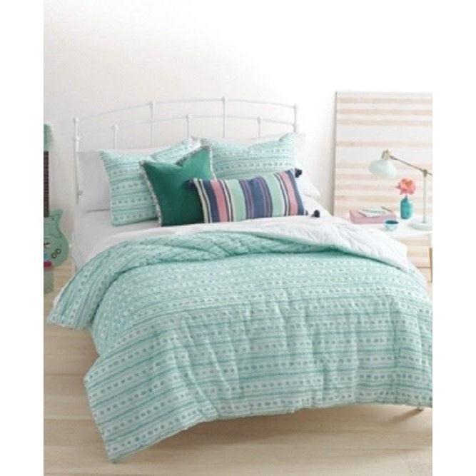 Martha Stewart Whim Chinelle On The Dot 3 Pcs Comforter Set Full