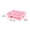 Pink, variant on AuroraX Portable Lunch Box Containers 28 oz 3 Compartments Cute Freezable Plastic Bento Lunch Box for Men Women Beige BPA-Free Microwave Safe Leak-Proof Food Storage Boxes for School Picnic Office
