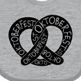 thumbnail image 4 of Inktastic Oktoberfest Pretzel Boys or Girls Baby Bib, 4 of 4