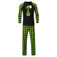 thumbnail image 3 of Pijamas navideños a juego Grinch - TKing Fashion 2024 Nuevos conjuntos de pijamas navideños familiares a juego Grinch, pijamas navideños navideños para parejas, adultos y niños, Hombres M, 3 of 5