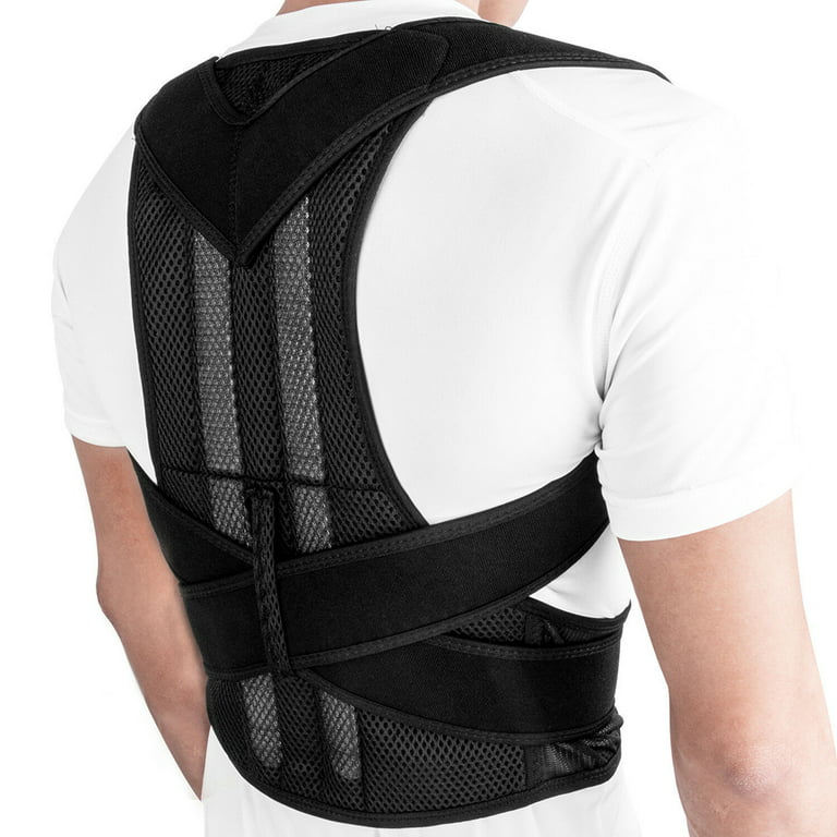  Back Brace Posture Corrector for Women and Men, Braces Upper  Lower Pain Relief, Adjustable Fully Support Improve Lumbar Support(L,  35.5-41.5 Waist) : Health & Household