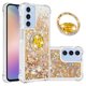 thumbnail image 1 of Funda para Samsung Galaxy A25 5G con Brillo Líquido Flotante, Purpurina, Parachoques y Anillo Giratorio Soporte, 1 of 5