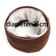 thumbnail image 2 of Bufandas con lazo circular y forro polar de punto más cálido para el cuello, 2 of 5