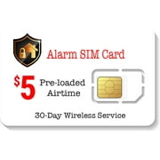 $5 Alarm SIM Card for GSM Home Security Alarm System + GPS Tracker