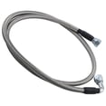 thumbnail image 3 of New 52" Length SS Braided Transmission Cooler Hose Lines Fit For TH350 700R4 TH400, 3 of 5