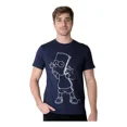 thumbnail image 1 of Playera Hombre Moda Camiseta Azul Simpson 58205020, 1 of 7
