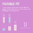 thumbnail image 3 of Boon Frosh Purple Breast Milk Storage Bottle with Long-Lasting Chilling Technology, 3 of 7