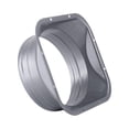 thumbnail image 2 of Conector de Conducto de Ventilación de Aire, Accesorios de Brida, Tubo de Ventilación Recto de Metal, Reemplazo Del Adaptador de Ventilación de Secado Pequeño, 2 of 8