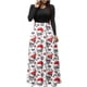 thumbnail image 1 of Vestidos Para Mujer Vestidos de Otoño Tallas Grandes Estampado Navideño Manga Larga Cuello Redondo Hasta El Tobillo Vestido Largo Odeerbi ODB151657, 1 of 6