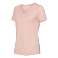 thumbnail image 2 of BELLA+CANVAS Women's Relaxed V-Neck Heather T-Shirt, 2 of 5
