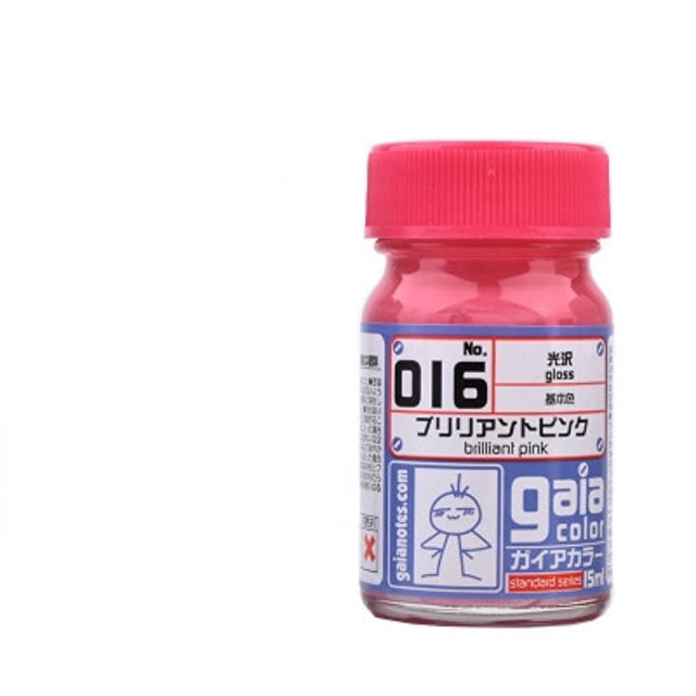 Gaia Color 016 Light Pink Lacquer Paint 15ml Art Hobby Model Painting