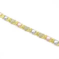 thumbnail image 4 of JoeytheJewelryNY HUGS &KISSES xo set tri colors xo set gold Plated #155, 4 of 4