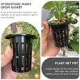 thumbnail image 4 of Miangastore 50Pcs Plant Growing Net Pot Black for Stability 2.75x2.75x2.75Inch, 4 of 8