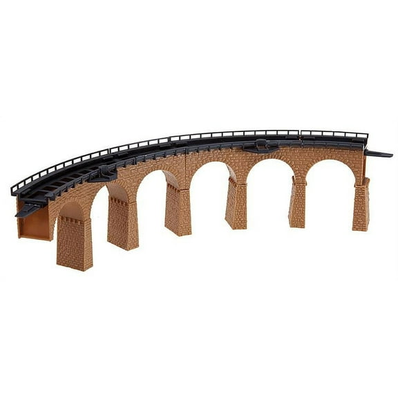 Faller N Scale Building/Structure Kit Two Curved Viaduct Stone Bridges