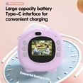 thumbnail image 2 of Children's Instant Digital Camera High-definition Student instants Printable Photographed And Recorded Printable Photos Easy To Carry Purple, 2 of 7