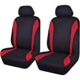 thumbnail image 1 of Car Seat Covers Front Seats and Rear Bench Air Mesh Fabric Rear Bench Split Polyester Easy Installation SUV CAR Woman Lady Femal ( Mint Full Set), 1 of 9