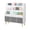 White+Gray, variant on Kids Bookshelf with Open Storage, 3-Tier Front-Facing Children's Bookcase with Bottom Toy Compartment, Wooden Book Display Shelf for Toddlers, Nursery, Playroom & Bedroom, White