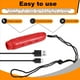 thumbnail image 4 of Silbato Electrónico para Entrenadores, Árbitros y Profesores. Silbatos Portátiles con Cordón. Silbato Deportivo para Voleibol y Fútbol B, 4 of 5