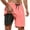 Z166-Pink, variant on CHENge Anti-Chafe Swim Trunks with Liner Casual Tropical Print Quick Dry Beach Swimming Shorts with Liner Stretch Fabric Swimwear Bathing Suits