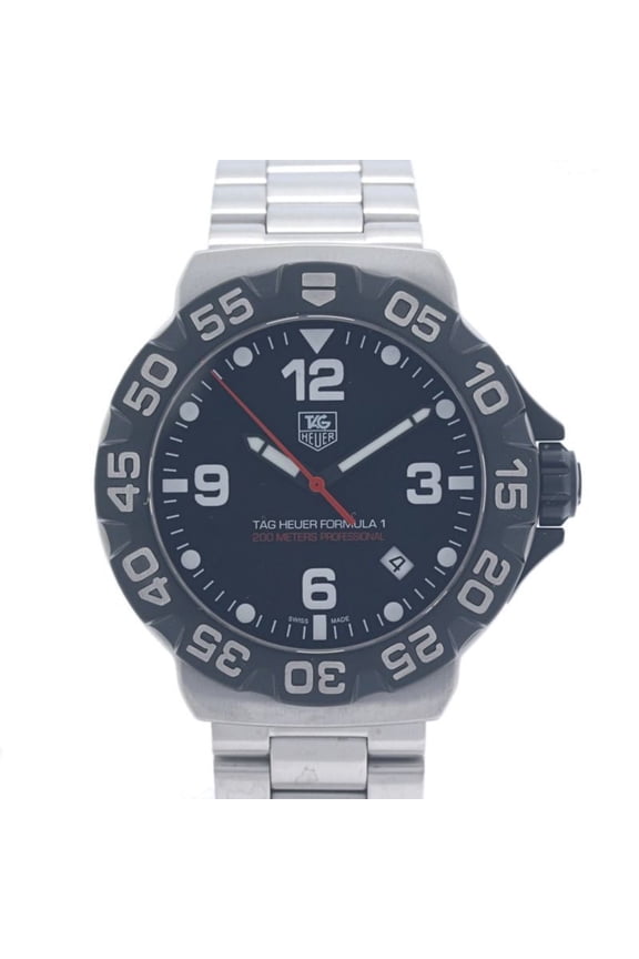 Pre-Owned TAG Heuer Formula 1 Date WAH1110.BA0858 Men's Watch Stainless Steel 40384