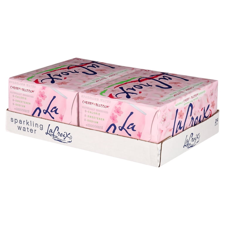 LaCroix Cherry Blossom Sparkling Water, 12 fl oz, 24 Pack photo 2