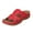 Red, variant on Women's Vintage Wedge Sandals Open Toe Slip On Mules Lightweight Comfort Walking Shoes Platform Gladiator Sandals