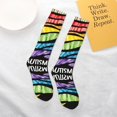 thumbnail image 6 of Autism Awareness Knee High Socks for Women Long Leg Warmers Socks, 6 of 7
